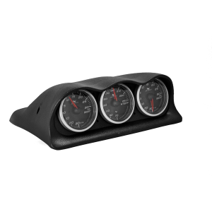 ATI 60mm ezPod Triple Meter Center Dash Pod | 2003-2007 Mitsubishi Evo 8/9 (ATI-CT9A-EZPOD-60)