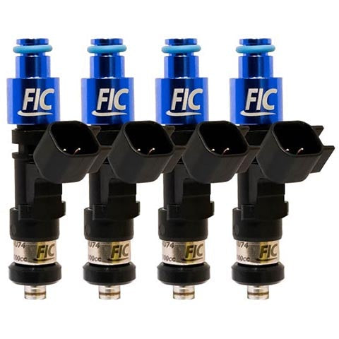 Fuel Injector Clinic 650cc Injector Set | 1990-1999 Mitsubishi Eclipse/Eagle Talon/Plymouth Laser and 2003-2006 Mitsubishi Evo 8/9 (IS126-0650H)