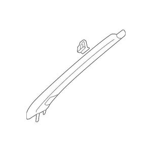 Mitsubishi OEM Front Pillar Trim (A) w/ Speaker Cover (LH) | 2004-2006 Mitsubishi Evo 8/9 (MR648664)