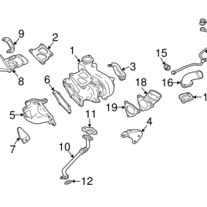 Mitsubishi OEM O-Ring Oil Inlet Tube Seal | 2008-2015 Mitsubishi Evolution X (1310A344)