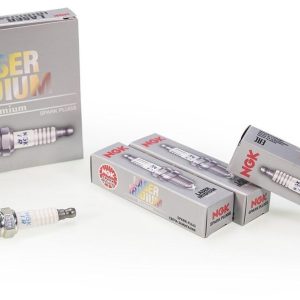 NGK Laser Iridium Spark Plugs - Full Set | 2008-2015 Mitsubishi Evo X (ILKR8E6 SET)