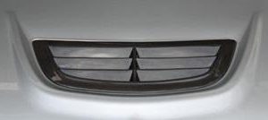 Rexpeed Carbon Fiber Bonnet Vent | 2003-2006 Mitsubishi Evolution 8/9 (R53)