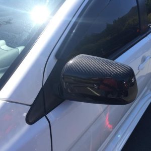 Rexpeed Carbon Fiber Mirror Covers | 2003-2007 Mitsubishi Evo 8/9 (R15)