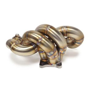 STM Standard Placement V-Band Exhaust Manifold | 2001-2006 Mitsubishi Evo 7/8/9 (STM-MANI-EVO79-STK)