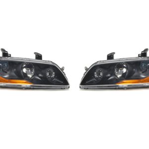 Mitsubishi OEM Evo 8 JDM MR HID Headlights (Matte Black)