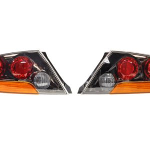 Mitsubishi OEM Evo 9 JDM Taillights (Black Chrome)