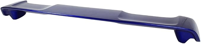 Fit 2008-2017 Mitsubishi Lancer Trunk Spoiler Electric Blue Pearl, ABS, Rear Spoiler - Image 6