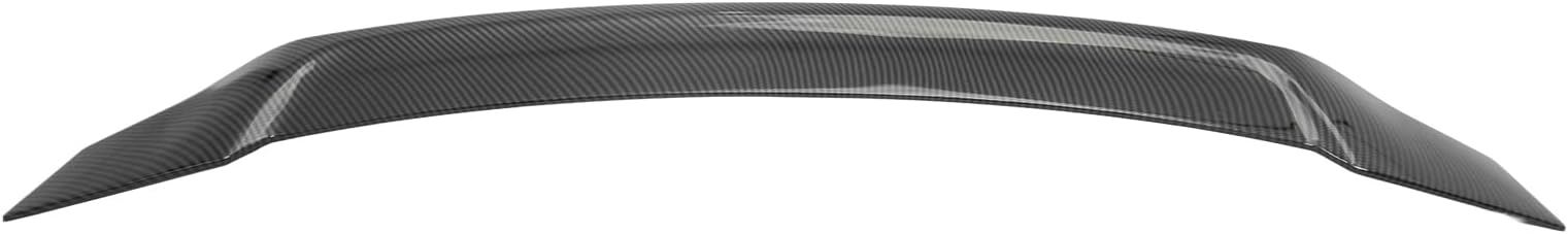2008–2017 Mitsubishi Lancer Sedan 4-Door (Evo X/Evo 10) Carbon Fiber Print High Kick Duckbill Rear Trunk Spoiler Wing