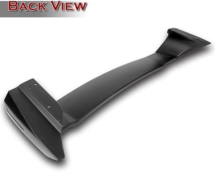 HYPERSPEED Rear Trunk Spoiler Wing Lip Kit – Unpainted Black ABS for 2008–2017 Mitsubishi Lancer Evolution X (Evo 10) - Image 4