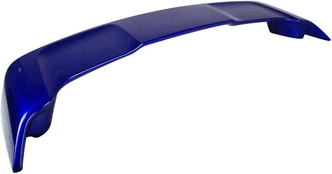 Fit 2008-2017 Mitsubishi Lancer Trunk Spoiler Electric Blue Pearl, ABS, Rear Spoiler - Image 5