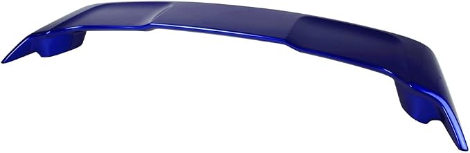 Fit 2008-2017 Mitsubishi Lancer Trunk Spoiler Electric Blue Pearl, ABS, Rear Spoiler - Image 4