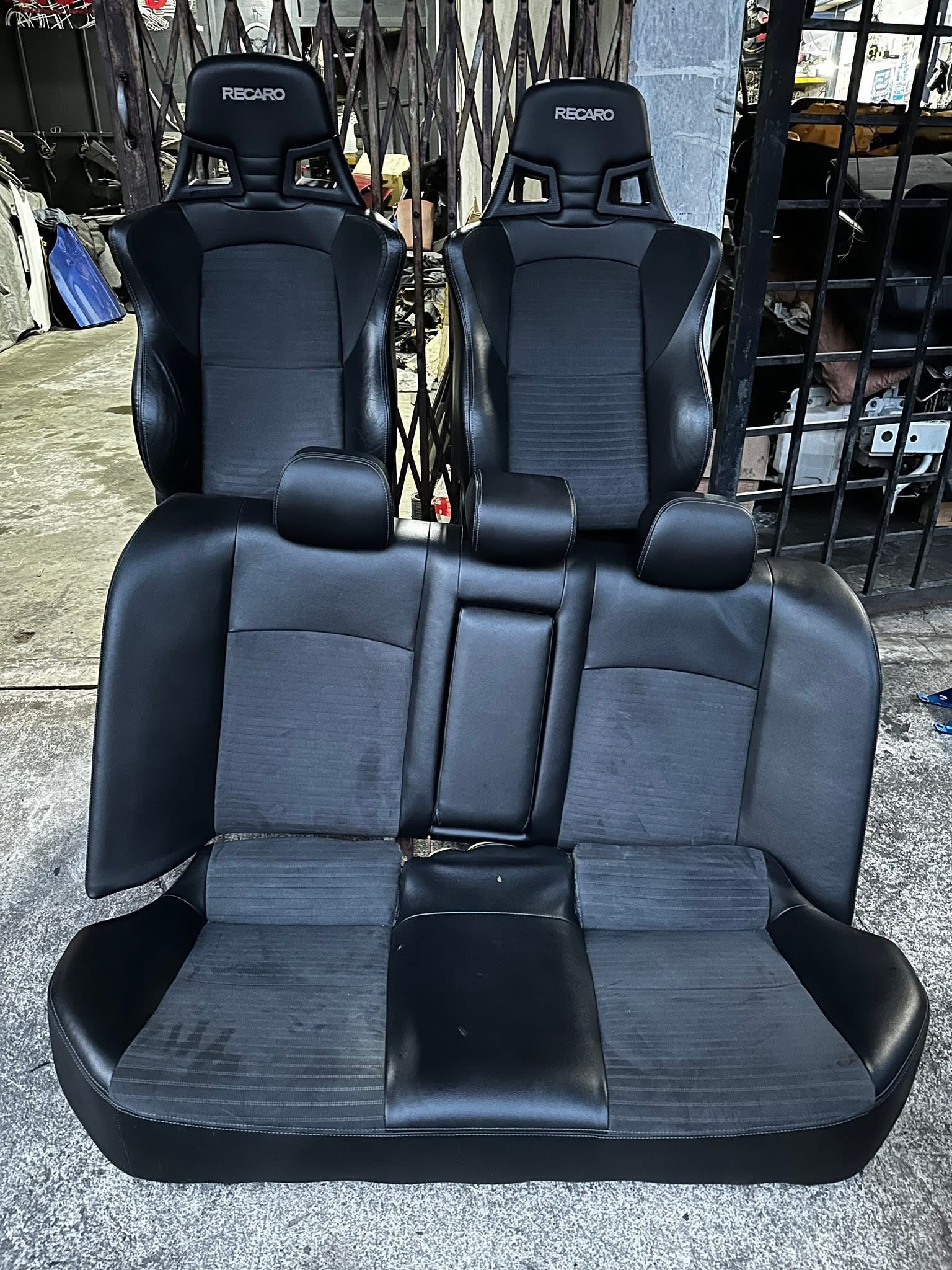 Buy Recaro Evo10 Semi-Leather Seat Set