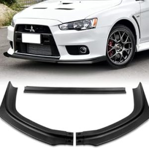 Buy the Evo X front lip online for 2008–2015 Mitsubishi Lancer Evolution X, Check bumper fitment and mounting hardware before placing your order.