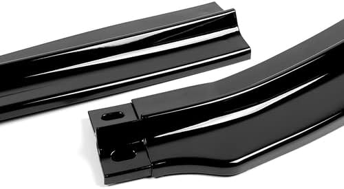 3PCS R Style Front Bumper Lip Spoiler Splitter Side Body Kit Trim Protection for 2008–2015 Mitsubishi Lancer Evolution X (Evo X) – Painted Black Item #: 120583710 - Image 3