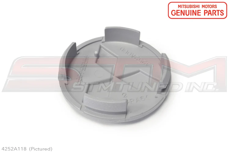 Genuine OEM Mitsubishi Wheel Center Cap for Evo 9/X Enkei Wheels (Part #4252A060) - Image 3