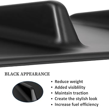 Shark Fin Rear Roof Spoiler Wing Compatible with 2008–2016 Mitsubishi Lancer Evolution X (Evo X) – ABS Plastic Item #: 103474561 - Image 6