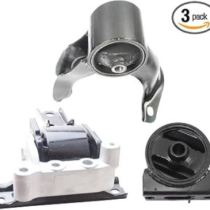 Engine Motor Mount Set – 3PCS Compatible with 2009–2017 Mitsubishi Lancer 2.4L L4 (Part #A5416, A4644, A5423)