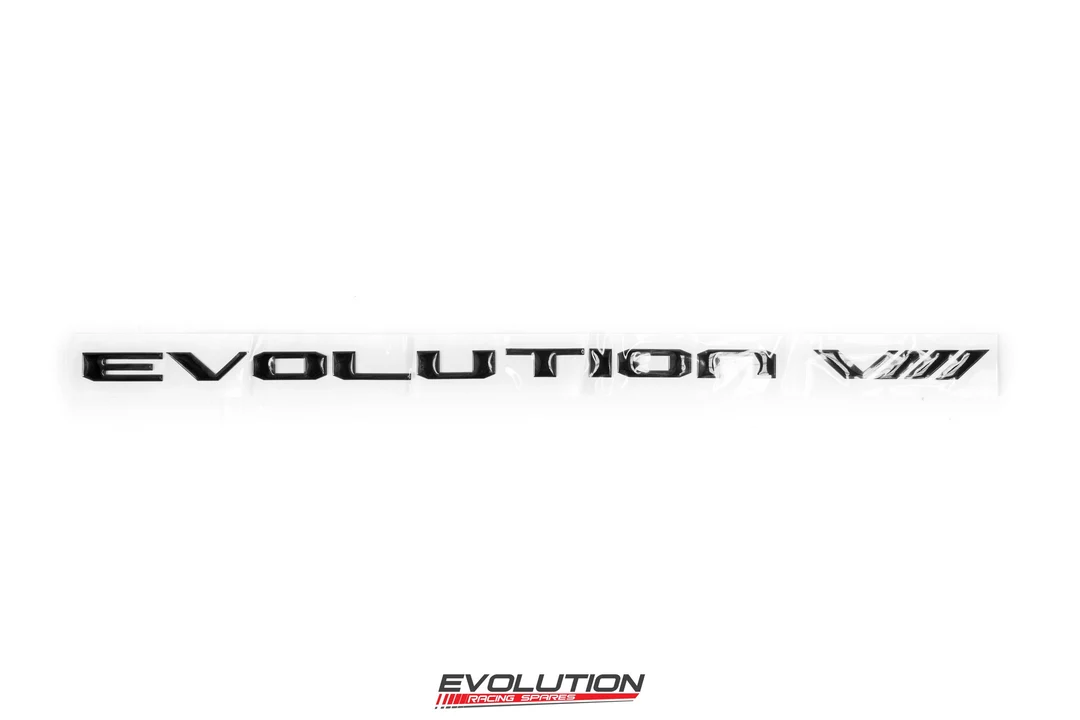 Mitsubishi Lancer Evolution VIII & Evo 8 MR Rear Trunk Boot Badge - Image 2