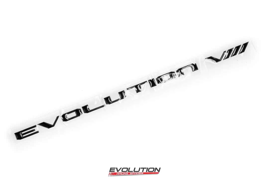 Mitsubishi Lancer Evolution VIII & Evo 8 MR Rear Trunk Boot Badge - Image 3