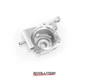 Buy Mitsubishi OEM Thermostat Housing Evo 9 MD363250 for the CT9A 4G63 cooling system, Shop genuine Evo 9 thermostat housing online at Evomotorparts.