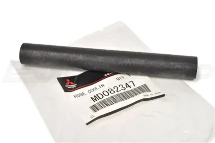 Buy Mitsubishi OEM Water Return Line Hose MD082347 Evo 8. Genuine turbo coolant return hose for the 4G63 cooling system. Shop online at evomotorparts.com.
