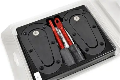 Seibon AeroCatch Plus Flush Hood Latch Kit for Mitsubishi Lancer Evolution VII, VIII & IX - Image 2