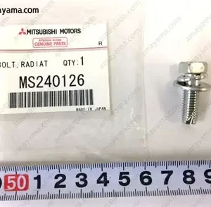 Buy Mitsubishi OEM Intercooler Bracket Bolt MS240126 for Evo X and Ralliart, Shop genuine mounting hardware online at Evomotorparts.