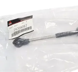 Buy Mitsubishi OEM gear shift cable for Evo X MR SST (2430A097), Replace your factory SST shifter cable and shop genuine Mitsubishi Evo parts online.