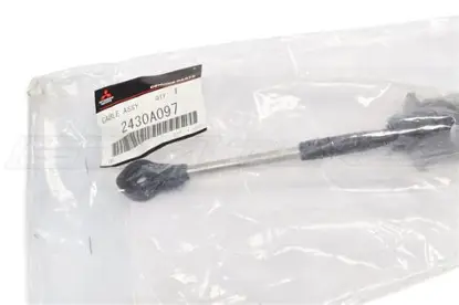 Buy Mitsubishi OEM gear shift cable for Evo X MR SST (2430A097), Replace your factory SST shifter cable and shop genuine Mitsubishi Evo parts online.