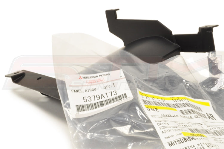 BUY Mitsubishi OEM Front Bumper Grille Cover LH for Evo X (5379A173), Genuine replacement trim for proper factory-style fitment and front-end appearance.
