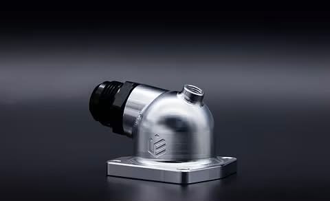Mitsubishi Lancer Evolution 6, 7, 8, and 9 4G63 Billet Upper Water Neck - Image 2
