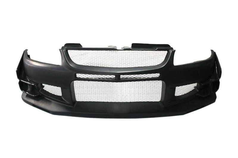 VT Street Ver.1 Front Bumper w/ 4-Piece Canards | 2004–2007 Mitsubishi Lancer Evolution VIII & IX - Image 2