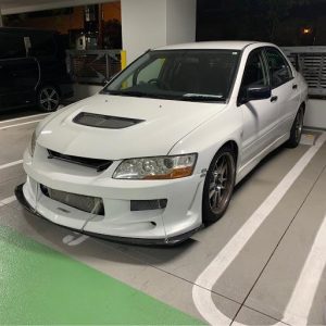 JUN Style Front Bumper | 2003–2007 Mitsubishi Lancer Evolution VIII & IX