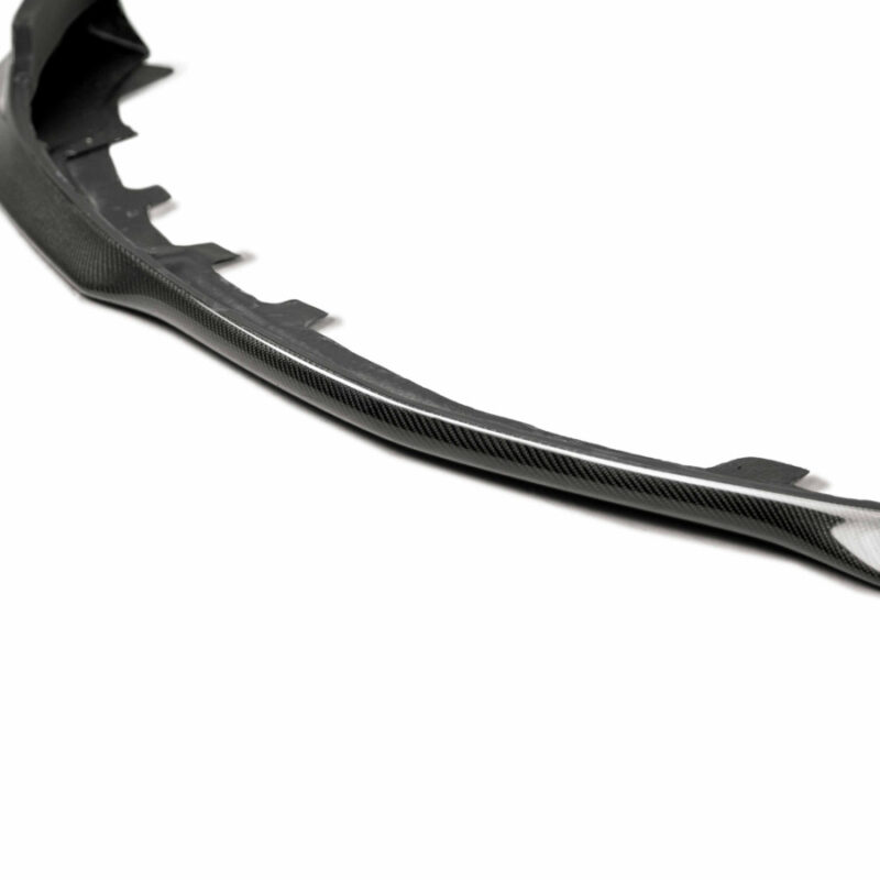 Seibon Carbon Fiber Front Lip RA Style for Mitsubishi Evo 9 - Image 3