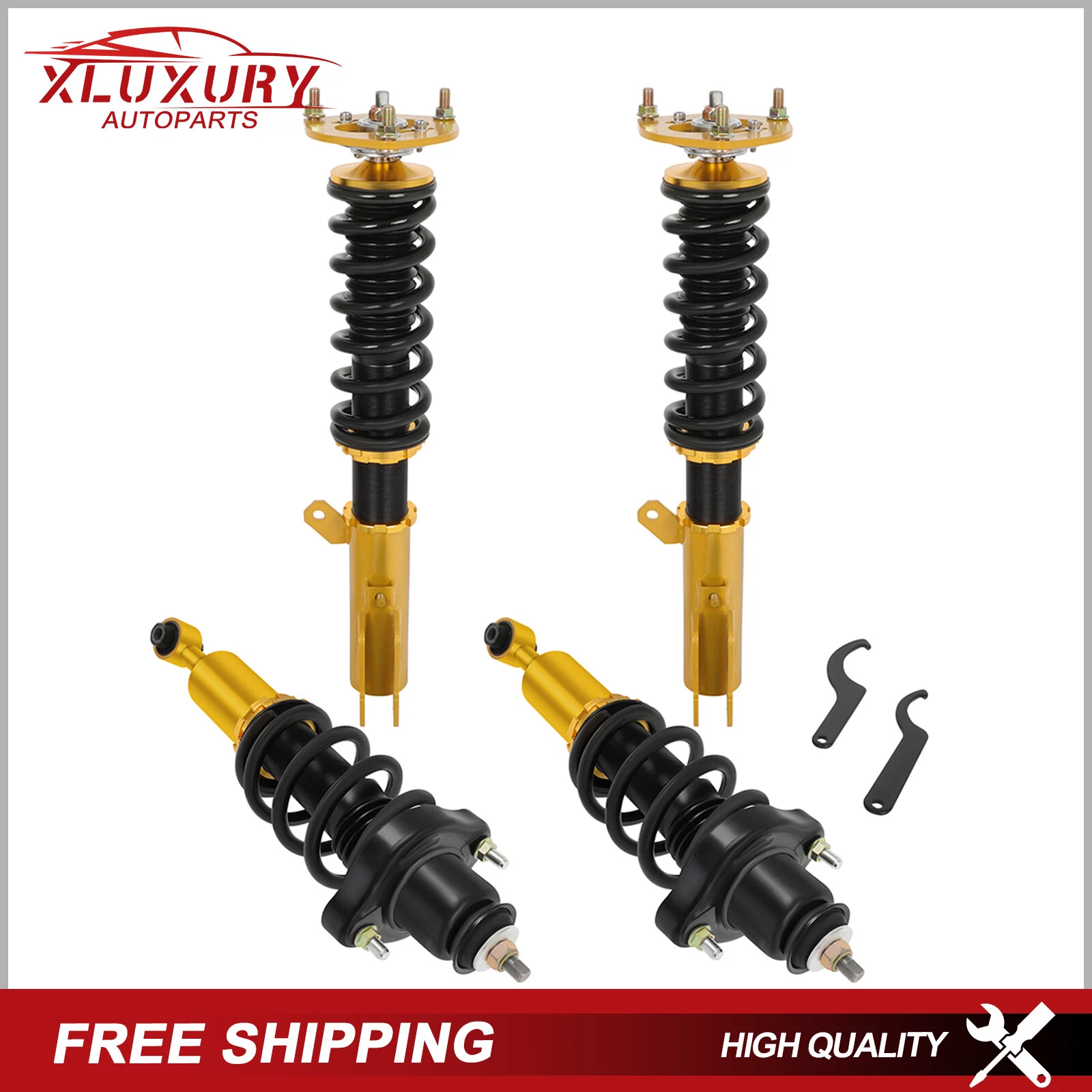Coilovers Suspension Kit for Mitsubishi Lancer 2008–2016 – Adjustable Height Shock Struts - Image 8