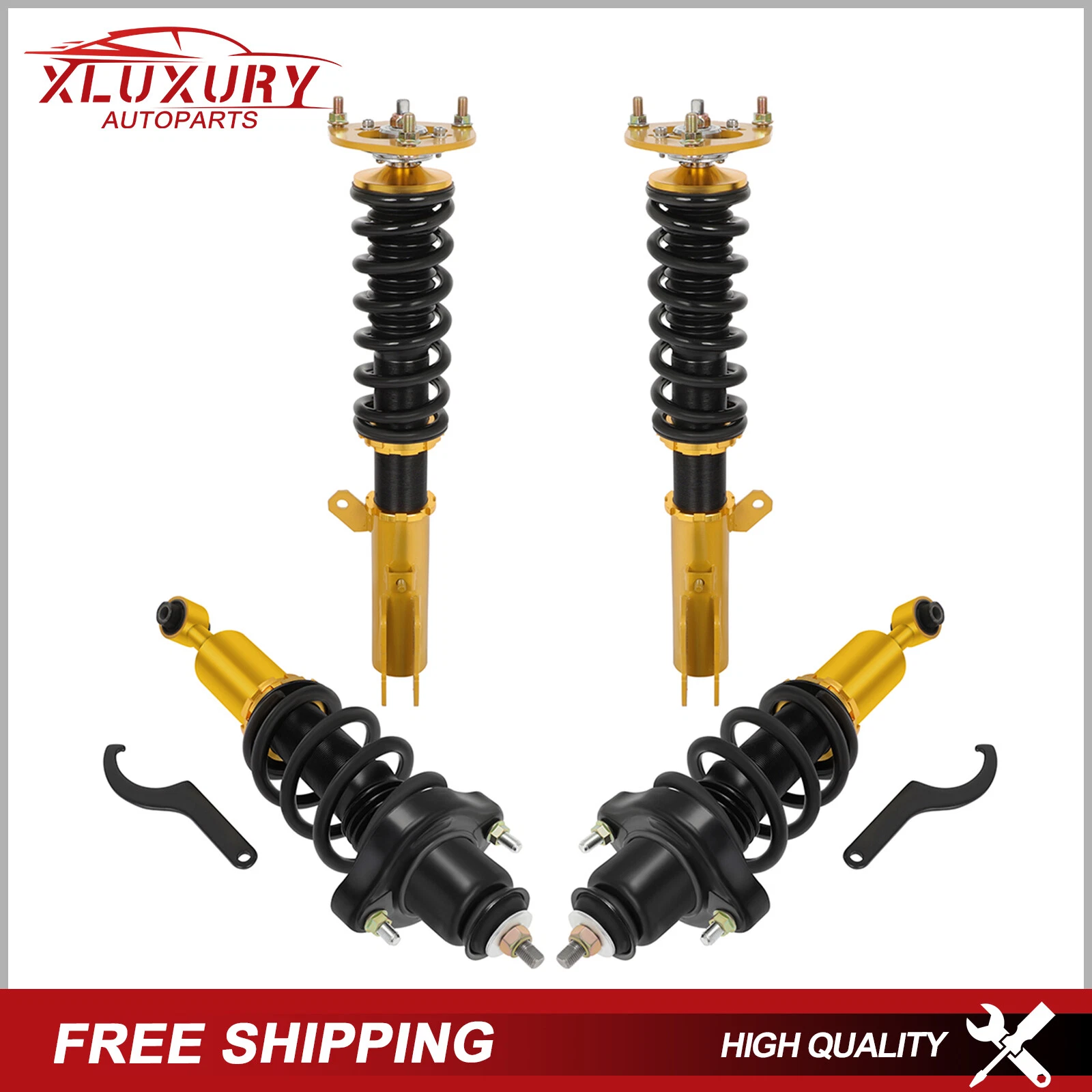 Coilovers Suspension Kit for Mitsubishi Lancer 2008–2016 – Adjustable Height Shock Struts - Image 7