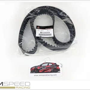 OEM Mitsubishi Evo 4-8 Timing Belt for Evolution 4, 5, 6, 7, 8 and 8MR 4G63 engines, Shop online at EvoMotorParts with worldwide shipping.