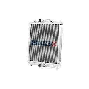 BUY Koyo Half-Size Radiator for Mitsubishi Evo 7/8/9 2003–2007, Manual transmission race-only radiator designed for high-performance Evo builds.