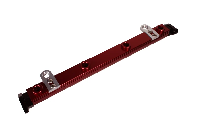 Aeromotive Red Fuel Rail for 2003-2006 Mitsubishi Lancer Evolution 8/9 - Image 2