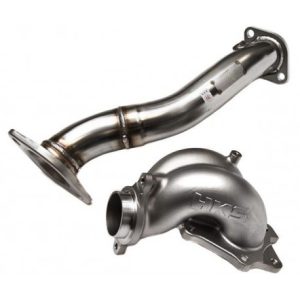 Buy HKS Elbow Mitsubishi Evo X 4B11T, reference 14019-AM002, Made in Japan with bolts and gaskets included for plug-and-play installation.