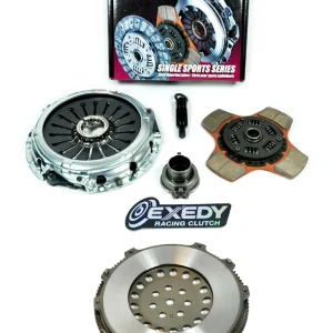 BUY EXEDY Stage 2 Clutch Kit Evo 4-9 with FX Flywheel for 4G63T, Upgrade clutch performance, holding capacity and drivetrain response for street and track.