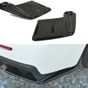 Buy Evo X rear side splitters from Maxton Design for 2007–2015 Mitsubishi Evolution X models, Includes mounting kit and fitting instructions.