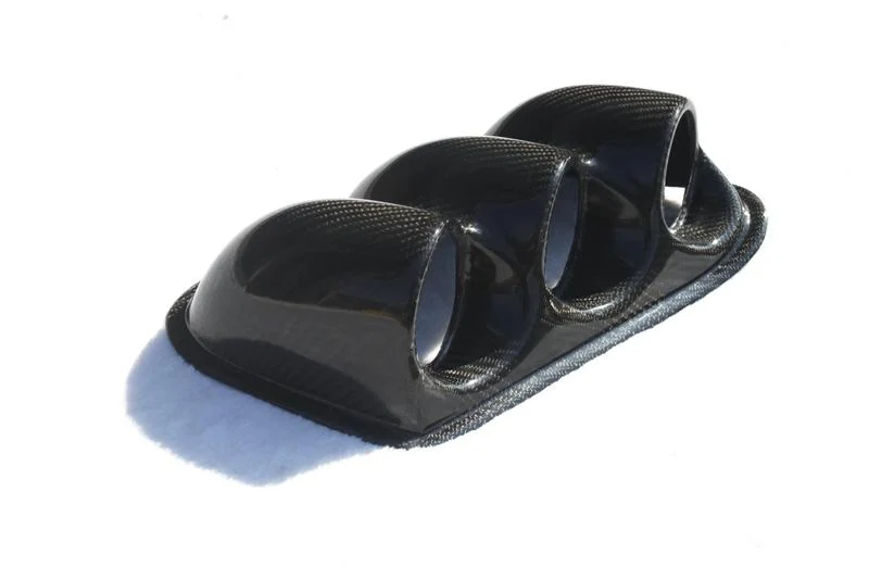 RHD Triple Dash Gauge Pod 52mm or 60mm | 2001–2007 Mitsubishi Lancer Evolution VII, VIII & IX - Image 2