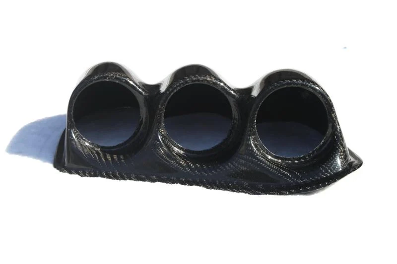 RHD Triple Dash Gauge Pod 52mm or 60mm | 2001–2007 Mitsubishi Lancer Evolution VII, VIII & IX - Image 4
