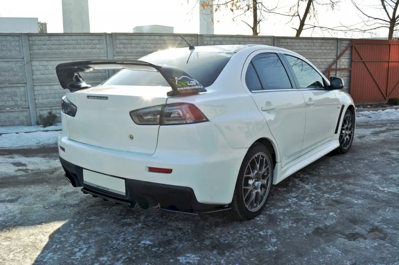 Maxton Design Rear Side Splitters for Mitsubishi Lancer Evolution X - Image 4