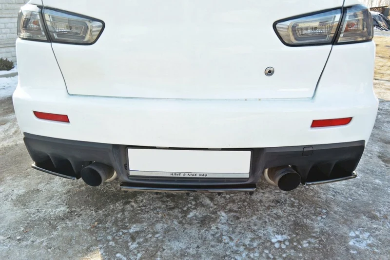 Maxton Design Rear Side Splitters for Mitsubishi Lancer Evolution X - Image 5