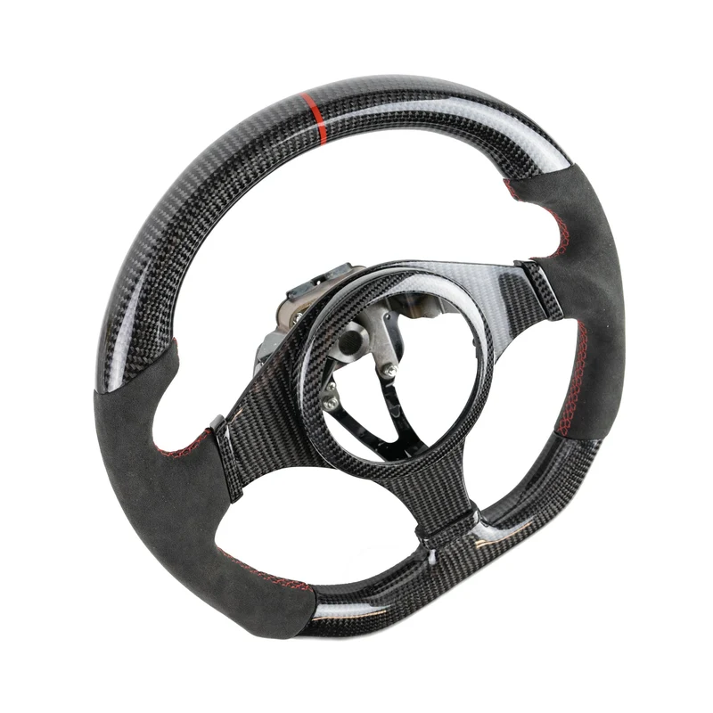 Elite Series Carbon Fibre (OEM) Steering Wheel for Evo 7-8-9 - Image 4
