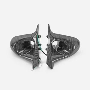 Buy Evo X Ganador mirrors in carbon fibre for the 2008+ Mitsubishi Lancer Evolution X, Choose LHD or RHD and check fitment before ordering.