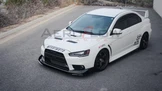 Aeroflow Dynamics V2 Side Skirt Extensions – Mitsubishi Evo X / Lancer Ralliart 2007–2015 - Image 2