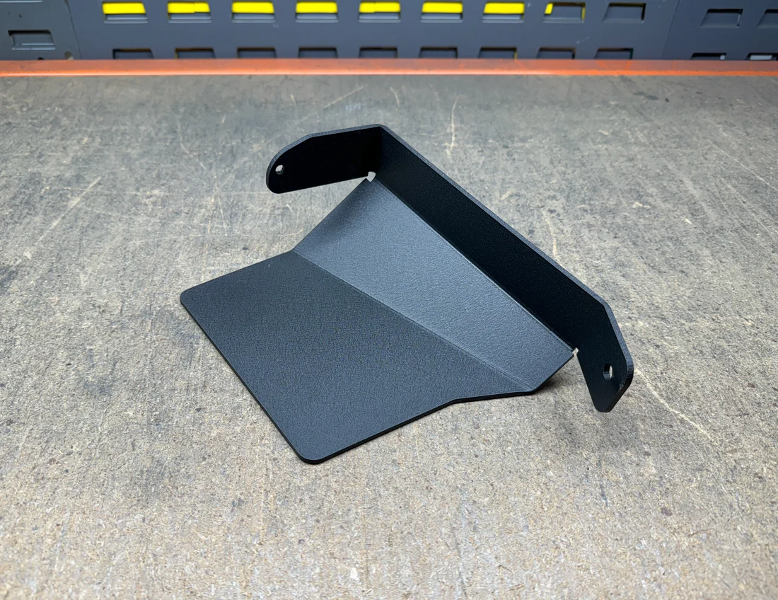 Buy the ETS Evo X Shield online for compatible 2008–2015 Mitsubishi Lancer Evolution X ETS intake systems, Includes mounting hardware.